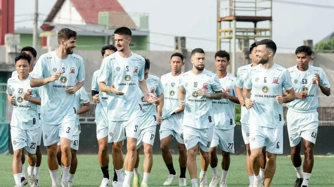 Madura United Masih Terjebak Di Papan Bawah Bri Super League, Fokus Benahi Tim Demi Hindari Degradasi