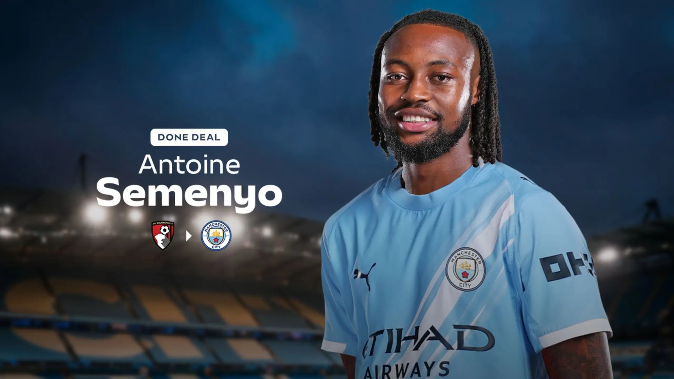 Manchester City Resmi Boyong Antoine Semenyo Rp 1,4 Triliun