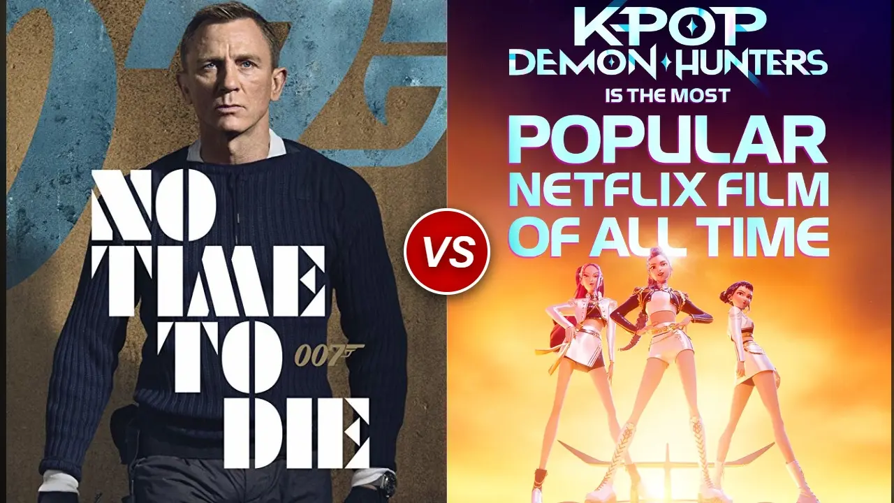 No Time To Die Geser Kpop Demon Hunters Di Top 10 Netflix Tapi Rekor Sejarah Tetap Tak Tergoyahkan