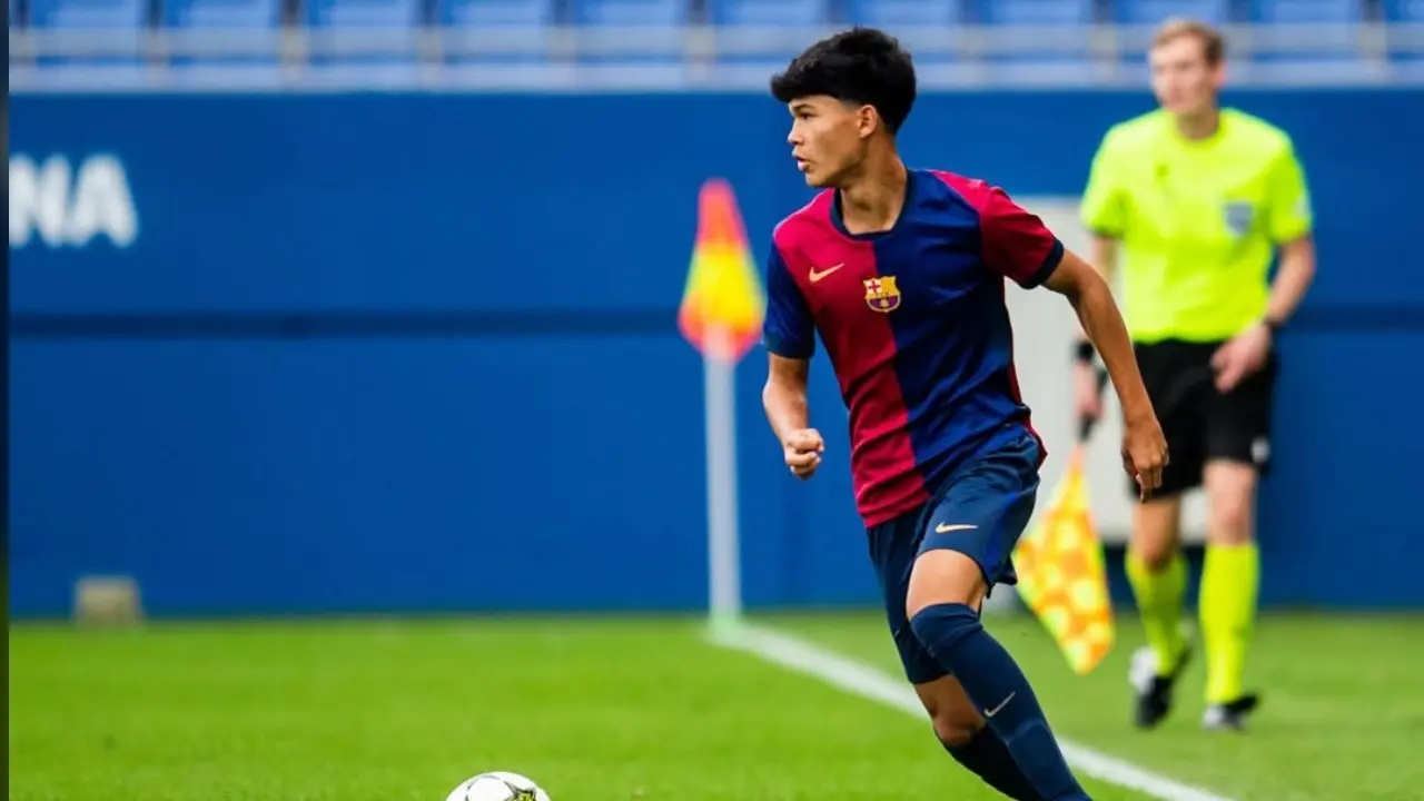Paris Saint Germain Incar Dro Fernandez Bintang Muda Barcelona Keturunan Filipina Siap Hengkang