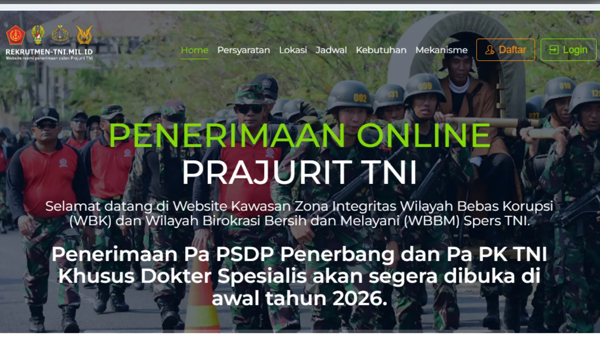 Pendaftaran Tamtama Pk Tni Au 2026 Dibuka Simak Syarat Lengkap Dan Alur Seleksinya