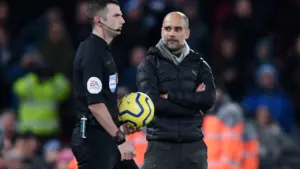 Pep Guardiola Sindir Wasit Debutan usai Insiden Penalti Manchester City