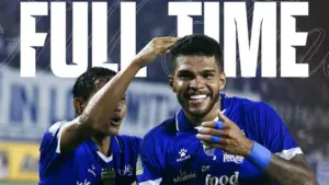 Persib Kembali ke Puncak Klasemen usai Menang 1-0 atas PSBS Biak