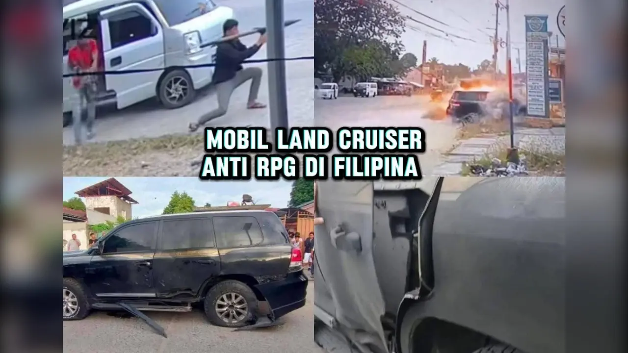 Rahasia Ketangguhan Land Cruiser Wali Kota Filipina Tahan Hadapi Roket Rpg