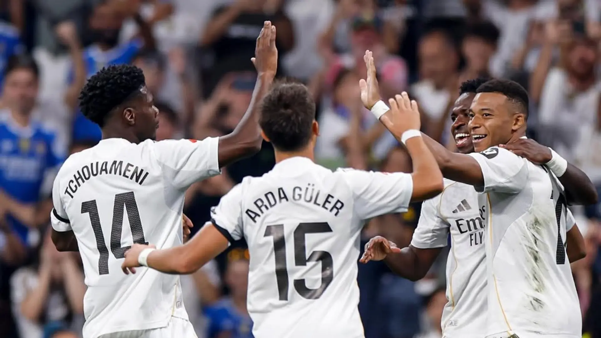 Real Madrid Vs Monaco Mbappe Dan Vinicius Antar Kemenangan 6 1