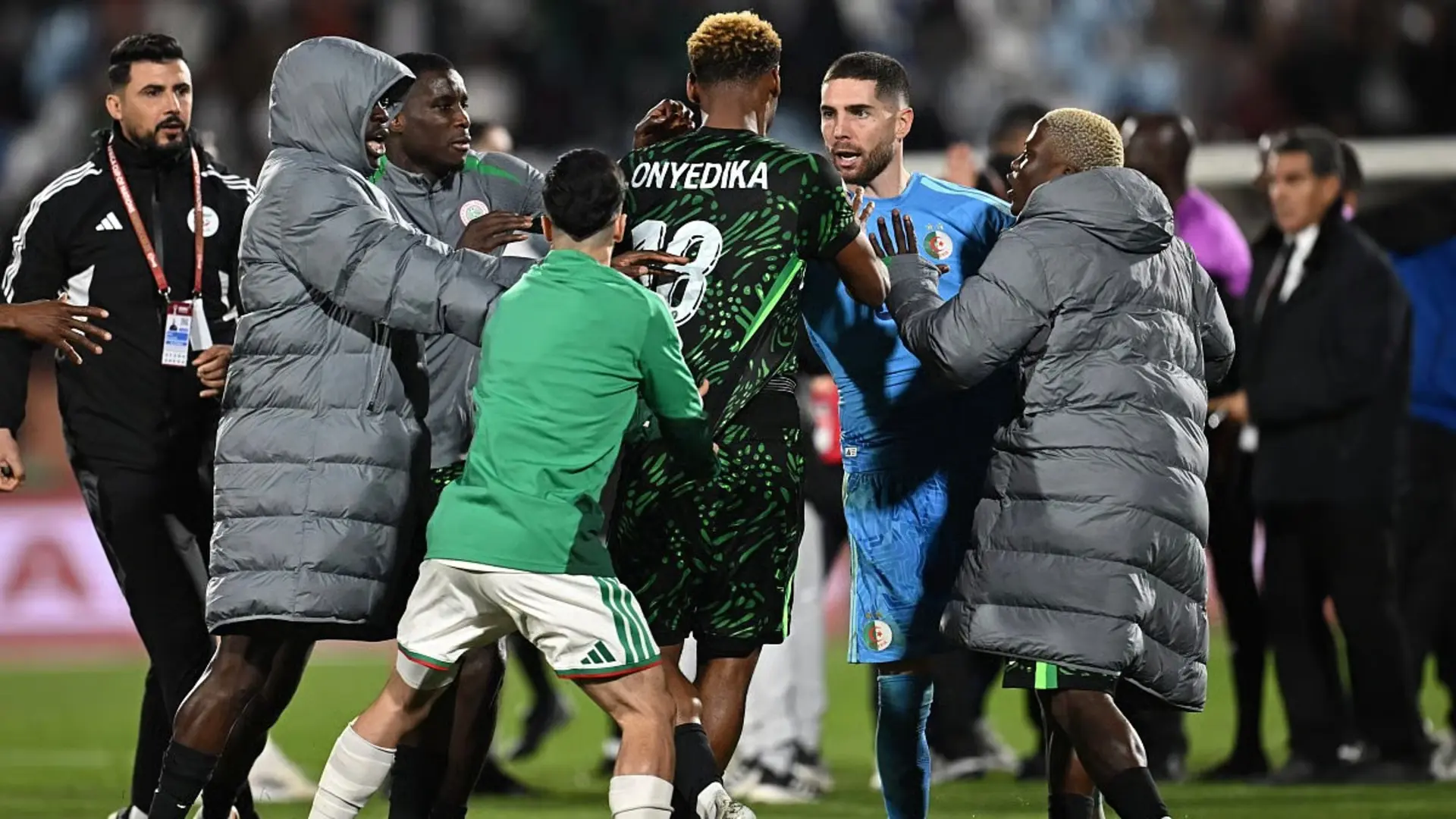Ricuh Piala Afrika 2025 Luca Zidane Serang Pemain Nigeria Usai Laga