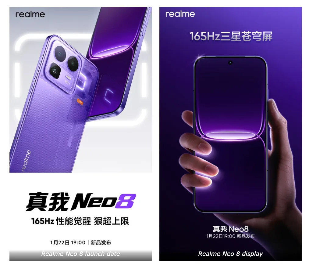 Spesifikasi Realme Neo 8