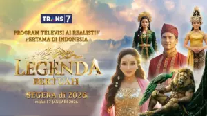 TRANS7 Luncurkan Legenda Bertuah, Program TV Pertama di Indonesia yang Gunakan Teknologi AI Penuh