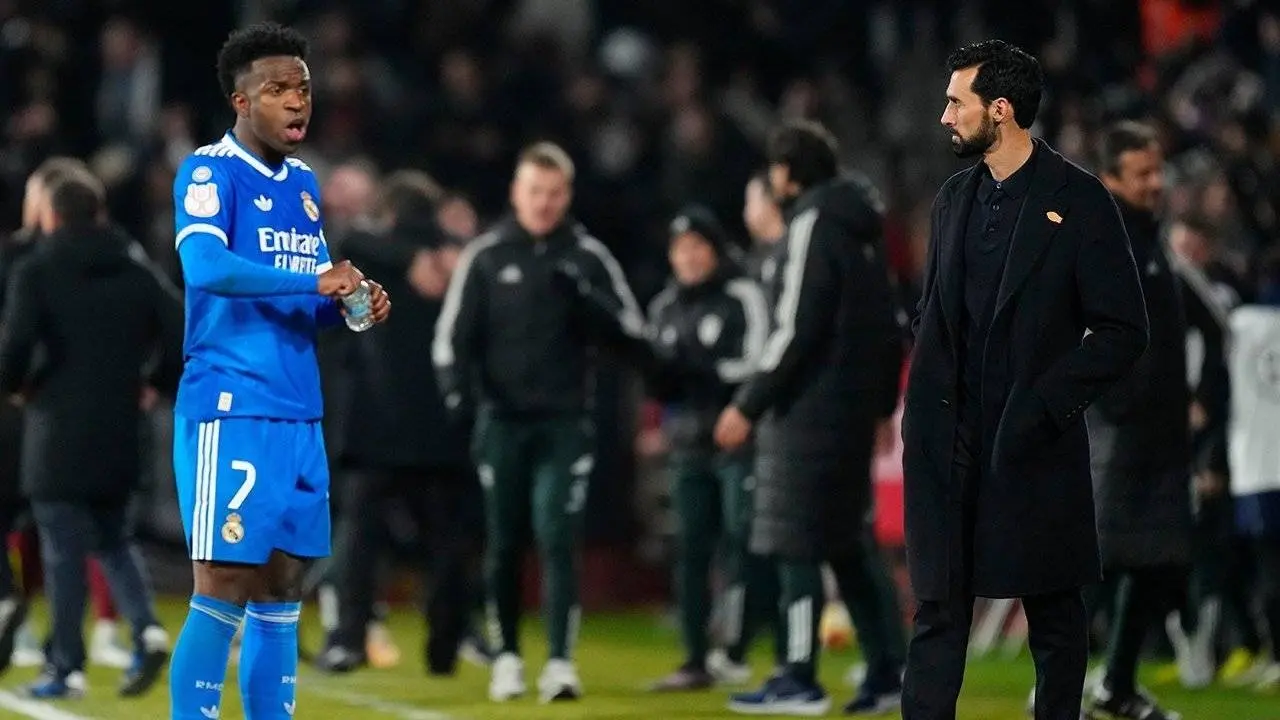 Thibaut Courtois Kecam Keras Aksi Rasisme Suporter Albacete kepada Vinicius Junior di Laga Copa del Rey