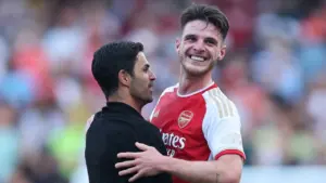 Tiga Pilar Arsenal Absen, Arteta Tetap Optimis Hadapi Kairat di Liga Champions