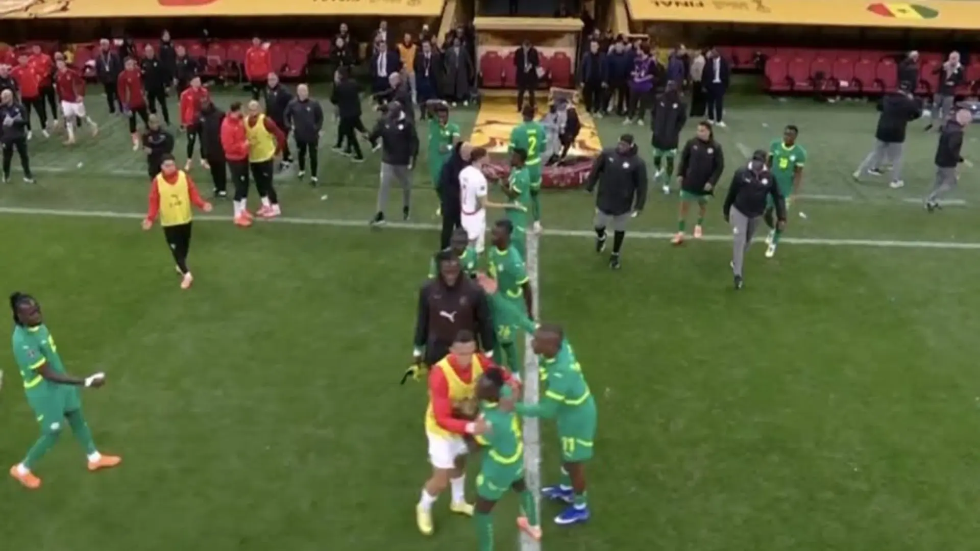Tragedi Keamanan Final Piala Afrika 2025 Kerusuhan Di Bench Pemain Hingga Adu Fisik Di Press Box