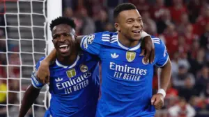 Vinicius Jadi ‘Kambing Hitam’ Krisis Real Madrid, Kylian Mbappe Beri Komentar Menohok Ini