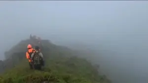 Angin Kencang dan Kabut Jadi Kendala Tim SAR Capai Titik Jatuh Pesawat ATR 42-500 di Pangkep