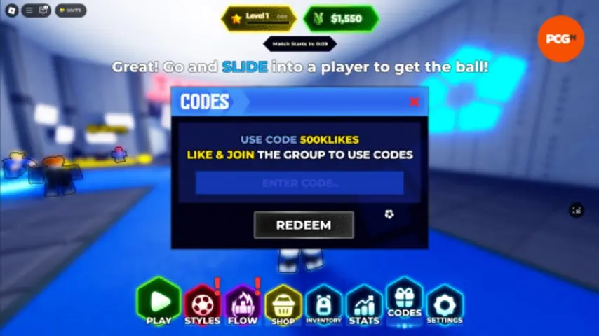 Cara Claim Code Blue Lock Rivals