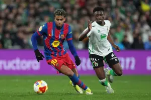 Barcelona Melaju ke Perempat Final Copa del Rey Usai Tekuk Racing Santander Lewat Gol Torres dan Yamal