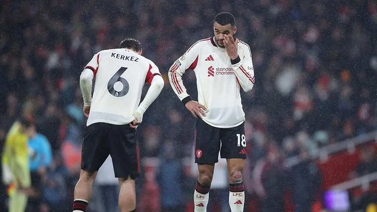 Liverpool Saat Bermain Imbang Lawan Arsenal. Foto: Getty Images/james Gill Danehouse