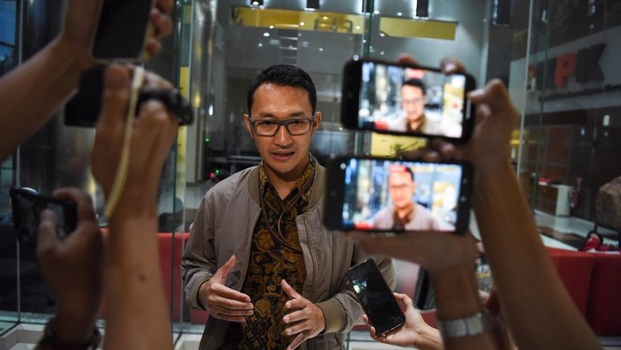 Jubir Kpk Budi Prasetyo (antara Foto/indrianto Eko Suwarso)
