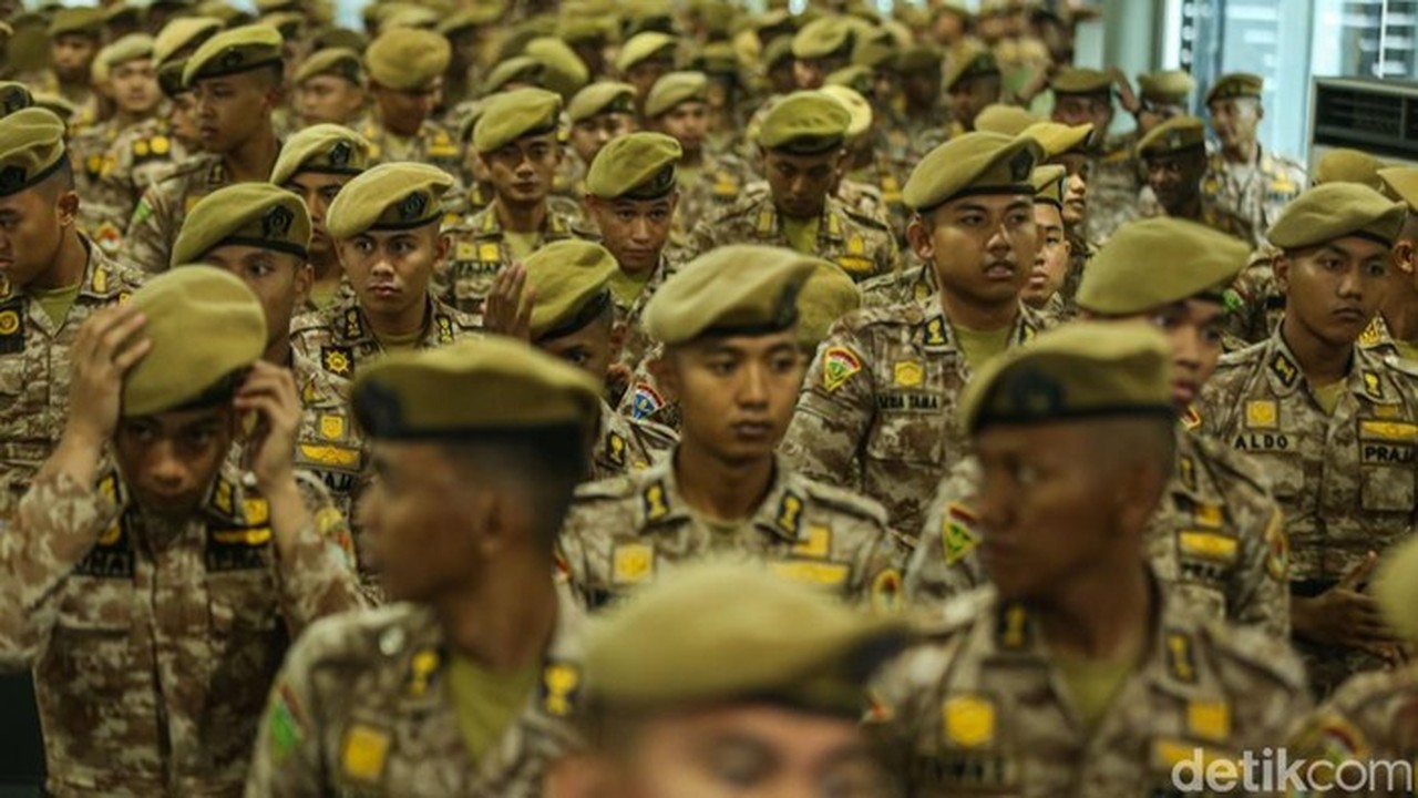 Mendagri Lepas 1138 Taruna Ipdn Untuk Pulihkan Aceh. (rifkianto Nugroho/detikcom)