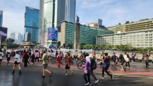 CFD Bundaran HI 2026 Dibanjiri Warga, Optimisme Bakar Lemak Tahun Baru