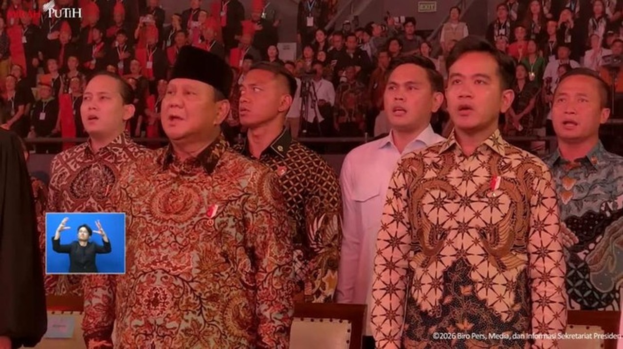 Prabowo Gibran Menghadiri Puncak Natal Nasional 2025 Di Tennis Indoor Gbk (tangkapan Layar Youtube Setpres).