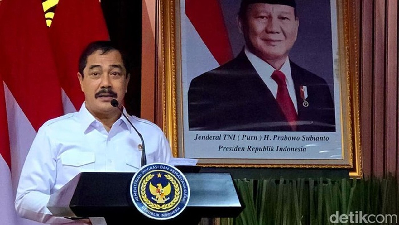 Foto: Menteri Imipas Agus Andrianto (audrey/detikcom)