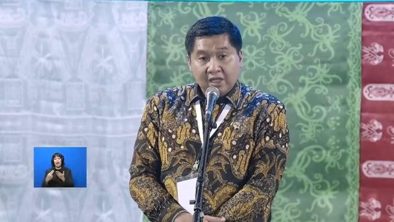 Menteri Perumahan Dan Kawasan Permukiman Sekaligus Ketua Panitia Natal Nasional 2025, Maruarar Sirait (dok. Screenshot)