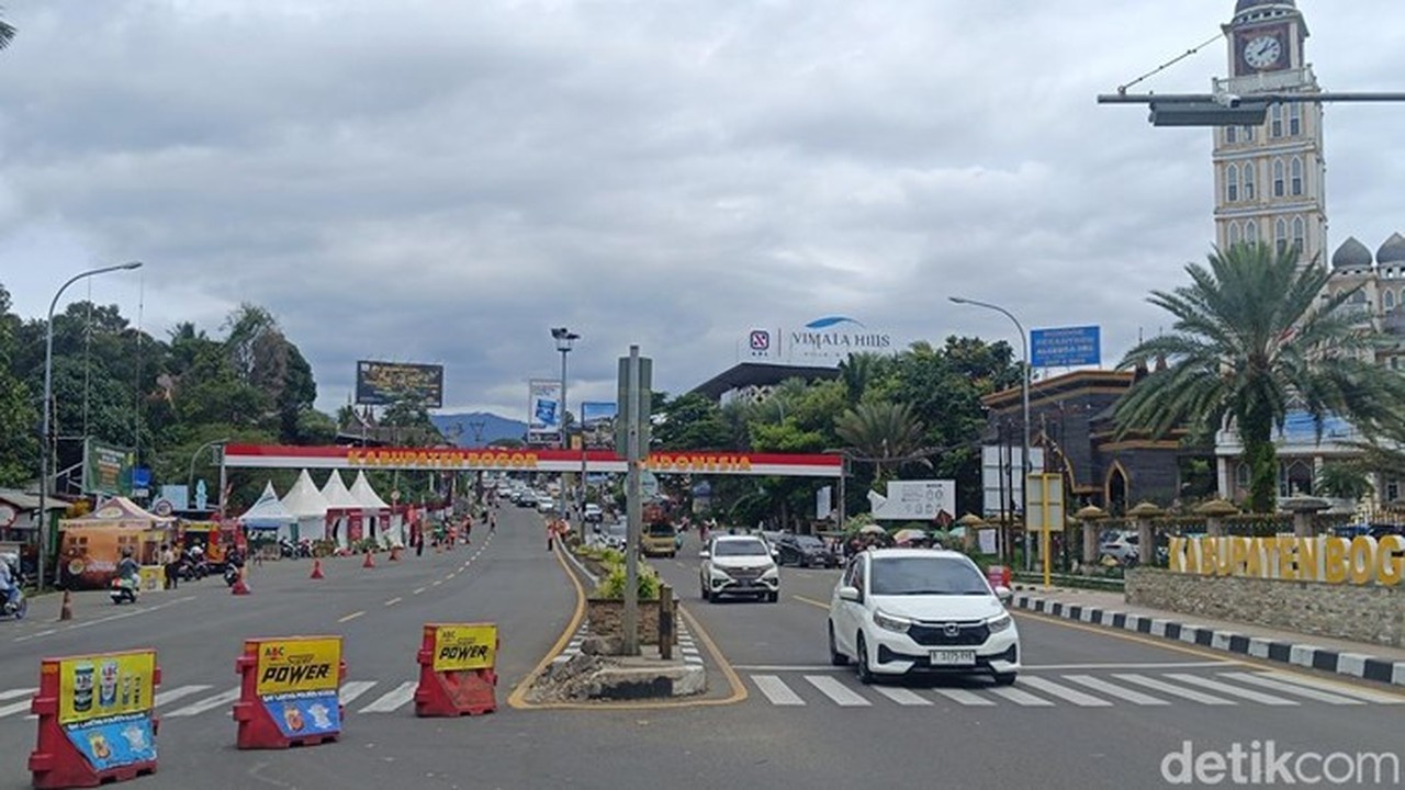 Ilustrasi Jalur Puncak, Bogor (rizky Adha/detikcom)
