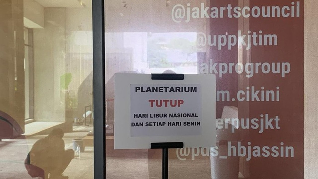 Planetarium Di Tmii Tutup Pada Senin Dan Hari Libur Nasional.foto: Mulia Budi/detikcom