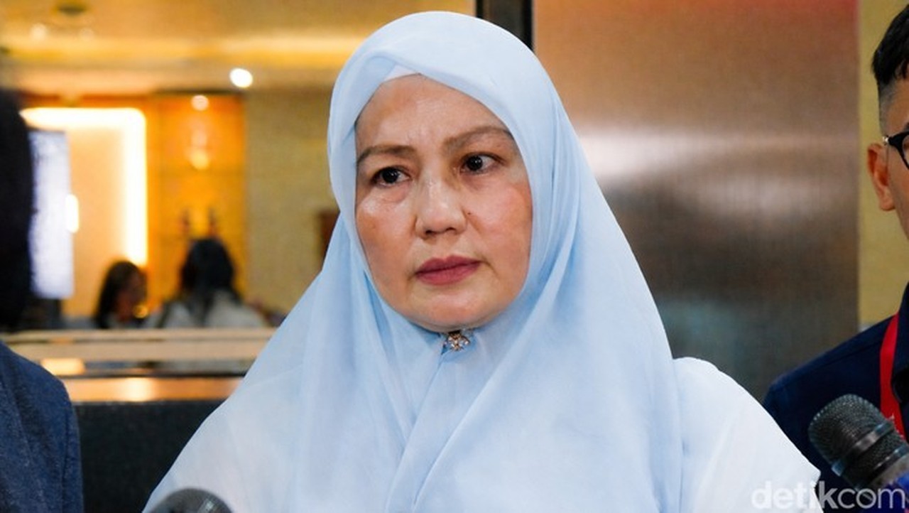 Foto: Wagub Babel Hellyana Saat Di Bareskrim Polri (andhika Prasetia/detikfoto)
