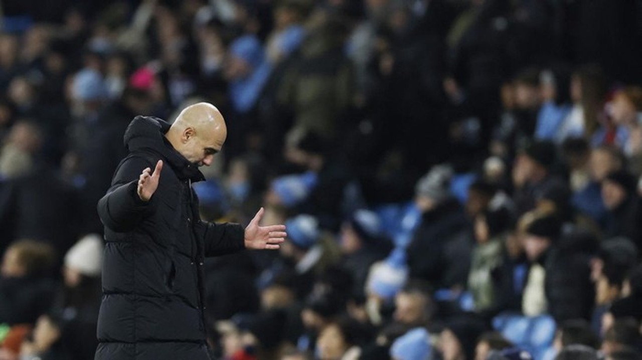 Pep Guardiola Mengakui Manchester City Akan Sulit Juara Premier League Usai Imbang Di Tiga Laga Beruntun (foto: Action Images Via Reuters/jason Cairnduff)
