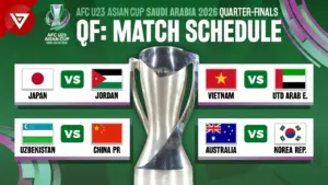 Prediksi Perempat Final AFC U23 2026: Vietnam U-23 vs Uni Emirat Arab U-23, Siapa Unggul?