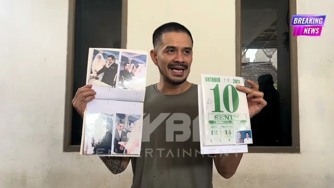 Usai Buku Broken Strings Viral Roby Tremonti Tunjukkan Bukti Pernikahan Dengan Aurelie Moeremans