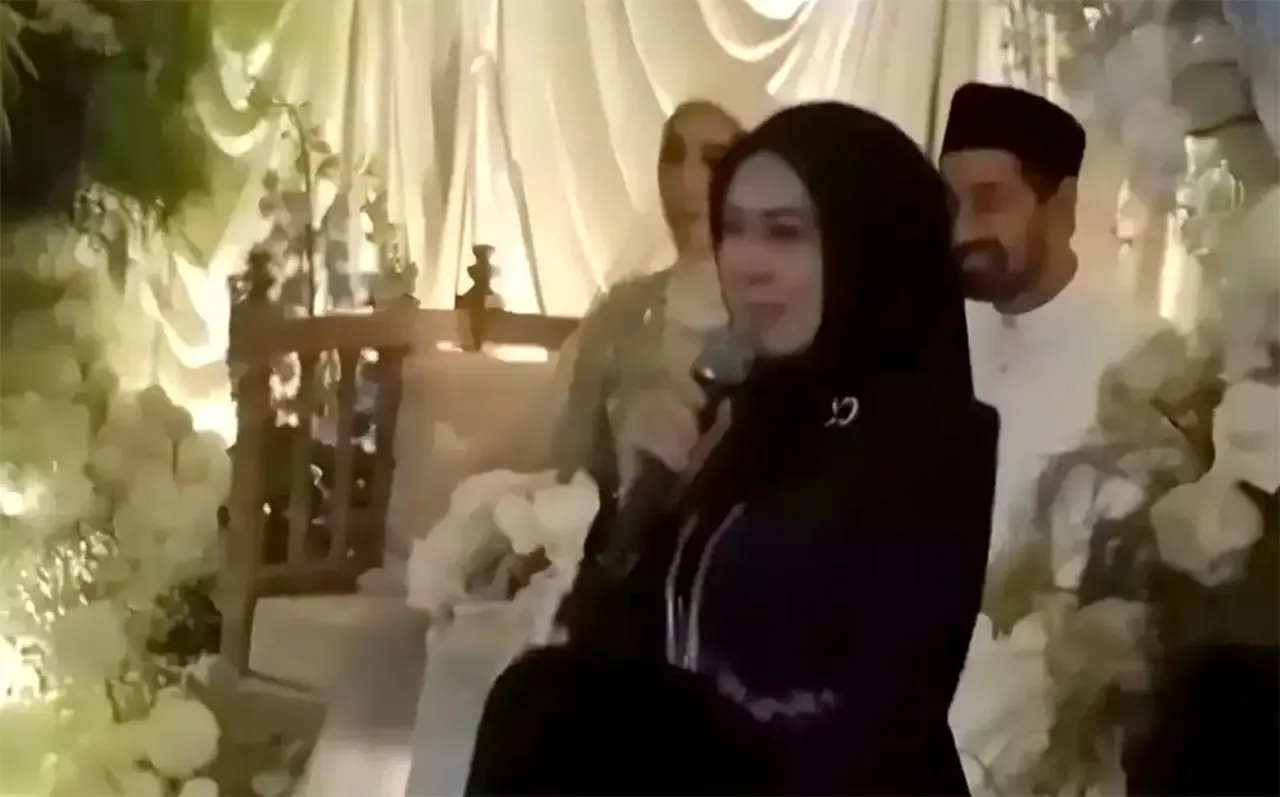 Video Diduga Pernikahan Mualem di Malaysia Viral, Sosok Wanita Jadi Sorotan