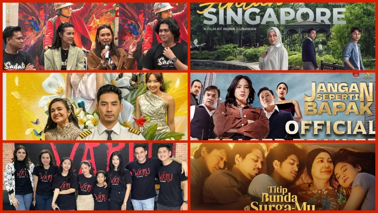 6 Film Bioskop Indonesia Tayang Februari 2026 Ada Drama Romansa Dan Aksi Laga