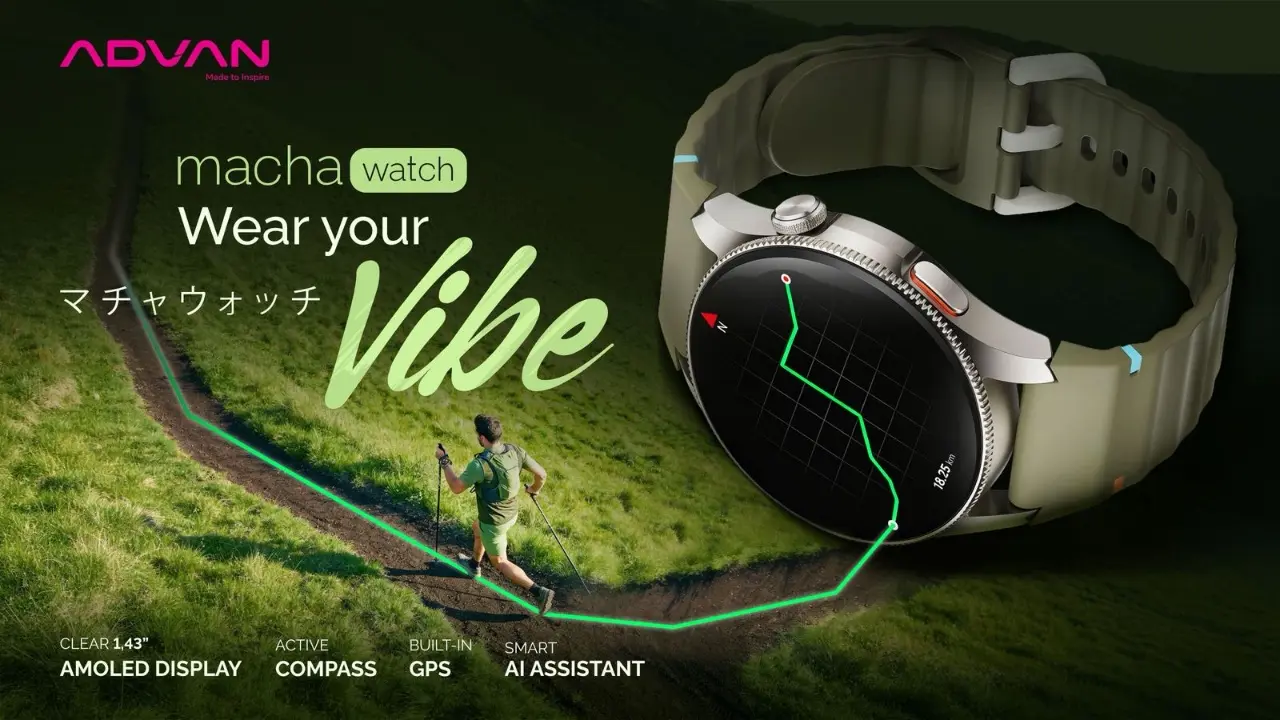 Advan Macha Watch Resmi Meluncur Smartwatch Amoled Dan Gps Mandiri Khusus Untuk Gen Z