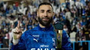Al-Hilal Permalukan Al-Okhdood 6-0, Debut Karim Benzema Cetak Hattrick