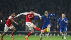 Arsenal Pastikan Tiket Final Carabao Cup Usai Tekuk Chelsea 1-0 di Laga Sengit