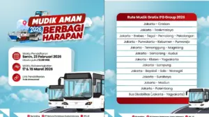 Askrindo Buka Pendaftaran Mudik Gratis 2026, Cek Rute dan Cara Daftarnya