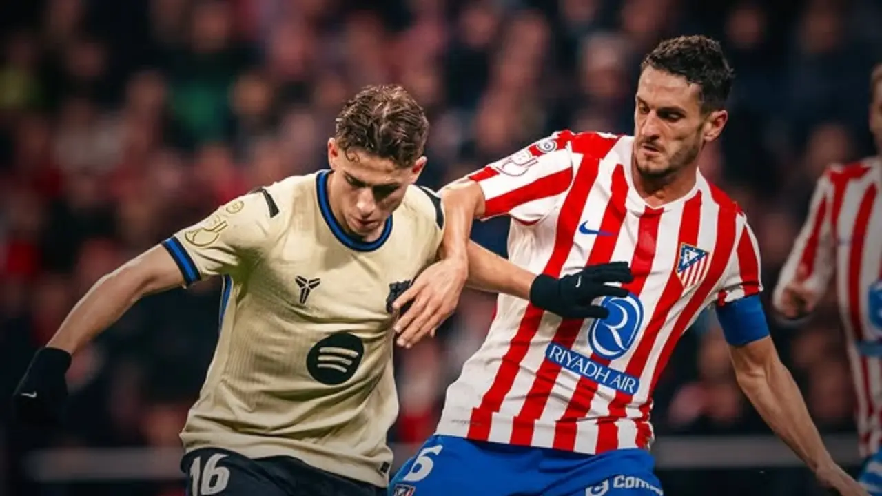 Atletico Madrid Bantai Barcelona 4 0 Di Leg Pertama Semifinal Copa Del Rey