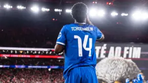 Aurelien Tchouameni Jadi Pemain Terbaik Liga Champions Usai Real Madrid Kalahkan Benfica