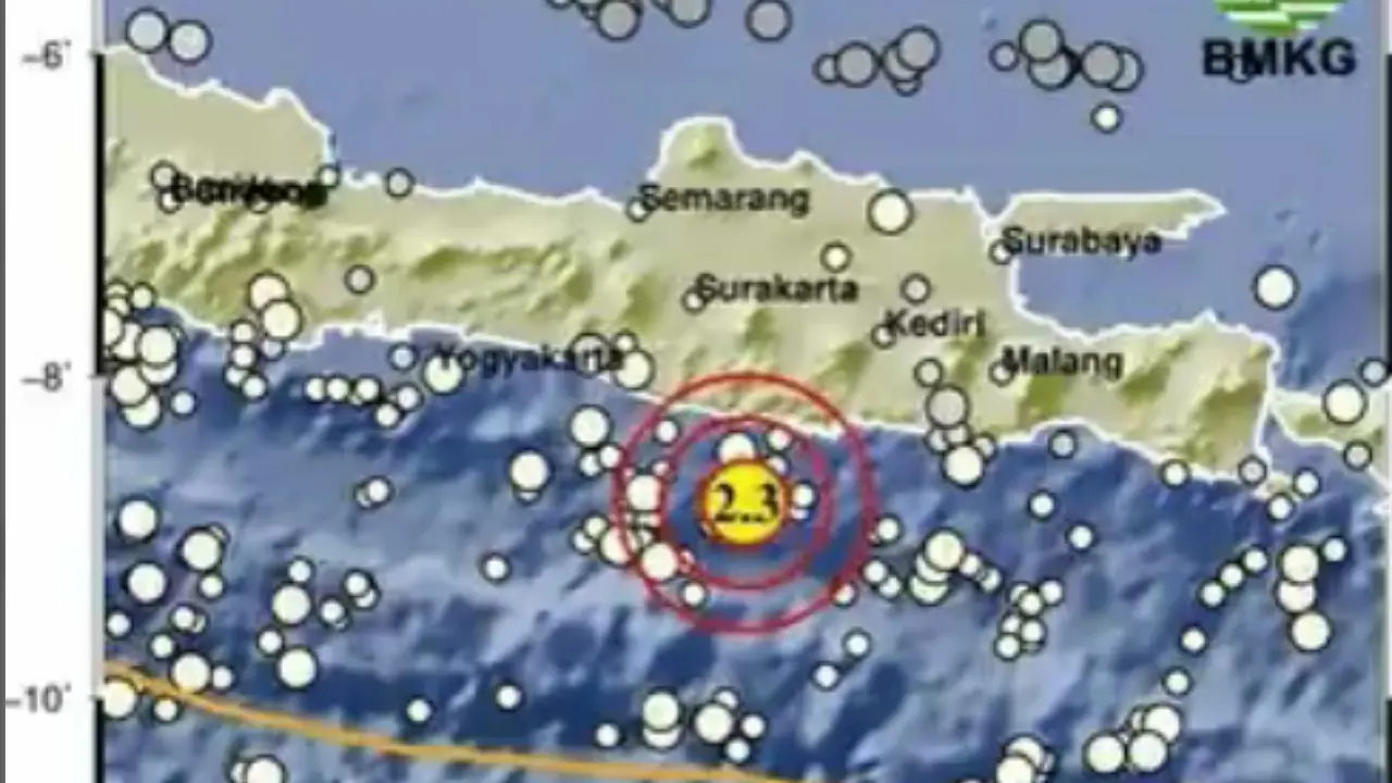 Bmkg Catat Gempa Susulan M 2 3 Guncang Pacitan Dengan Intensitas Yang Menurun