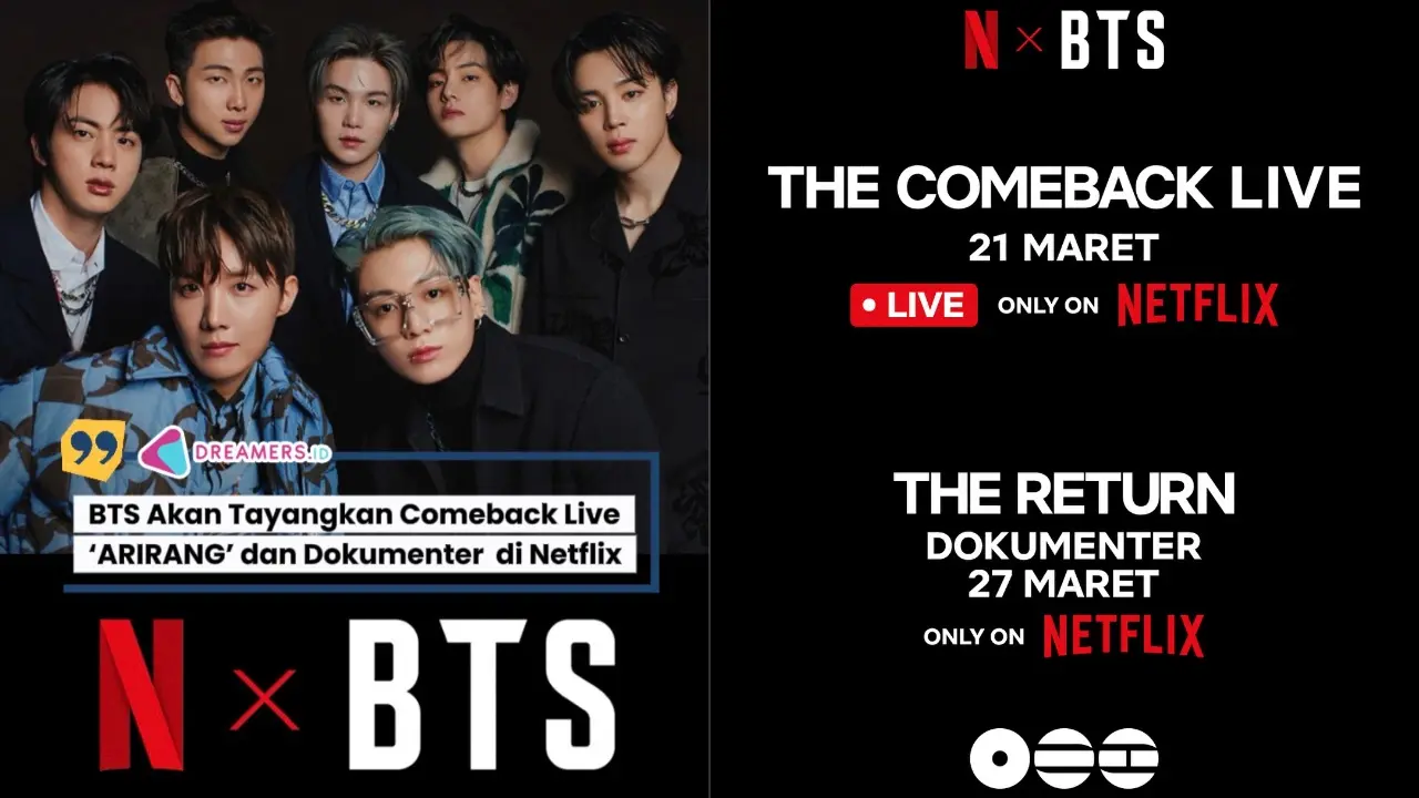 Bts Gelar Comeback Live Arirang Di Gwanghwamun Gandeng Netflix Untuk Siaran Global