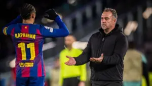 Barcelona Hadapi Albacete, Hansi Flick Siapkan Rotasi Pemain dengan Absennya Raphinha