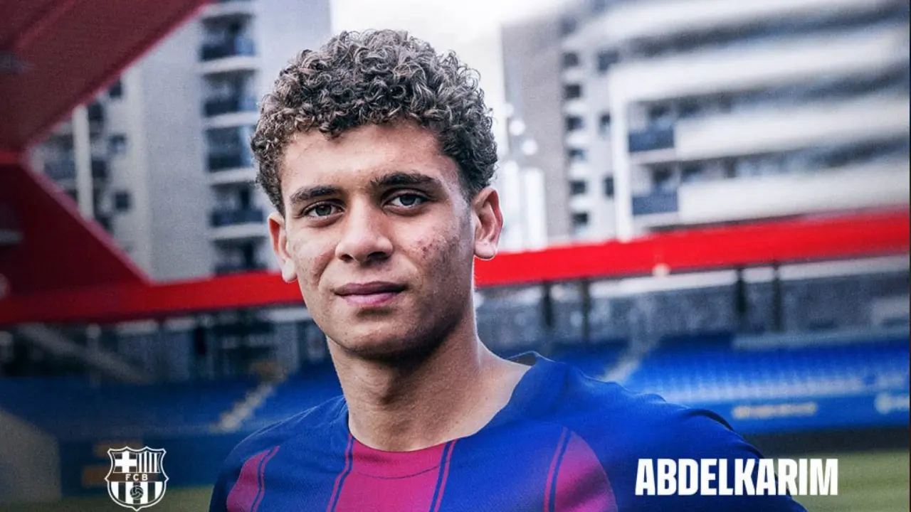 Barcelona Resmi Rekrut Hamza Abdelkarim Seharga 3 Juta Euro Disiapkan Jadi Penerus Lewandowski