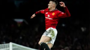 Benjamin Sesko Ungkapkan Perasaan Usai Cetak Gol Kemenangan Man United Lawan Fulham