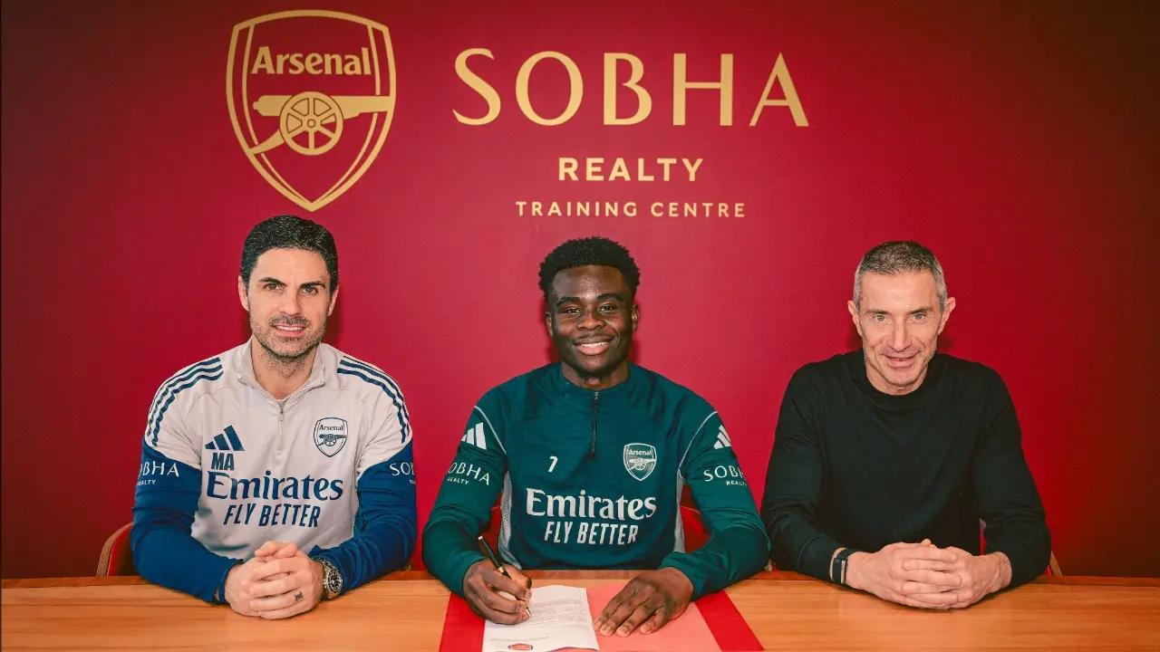 Bukayo Saka Perpanjang Kontrak Di Arsenal Hingga 2031 Jadi Pilar Masa Depan The Gunners