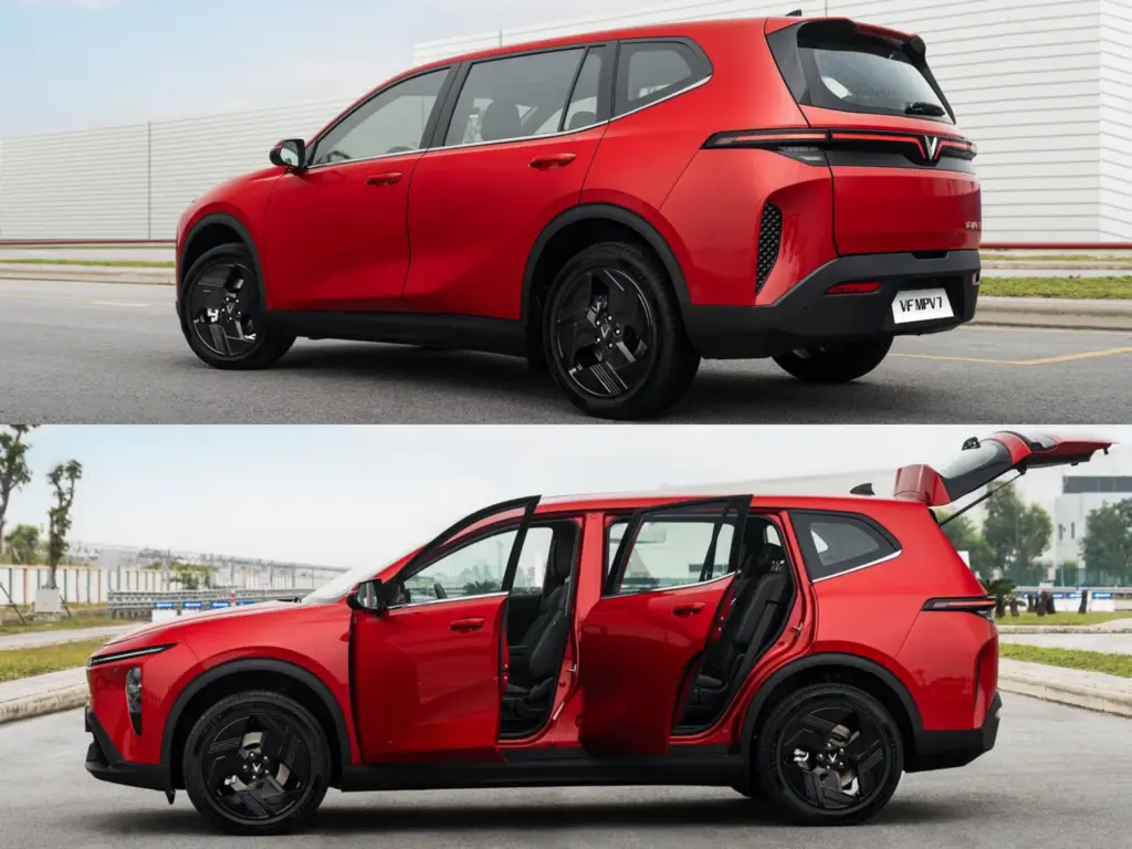 Desain Dan Dimensi Vinfast Vf Mpv 7 Di Indonesia