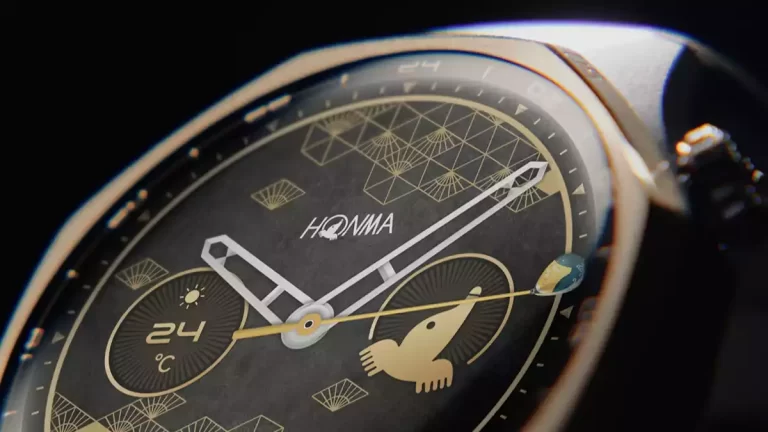 Dial Bertema Golf Pada Honma Watch Gt 6 Pro