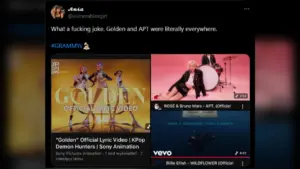 Fans K-Pop Demon Hunters Protes Billie Eilish Menang SOTY Grammy 2026: Golden Lebih Layak