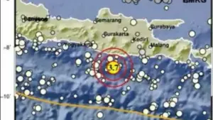 Gempa Susulan M 3,7 Terjadi 5 Menit Pasca Guncangan Utama di Pacitan, Intensitas Menurun